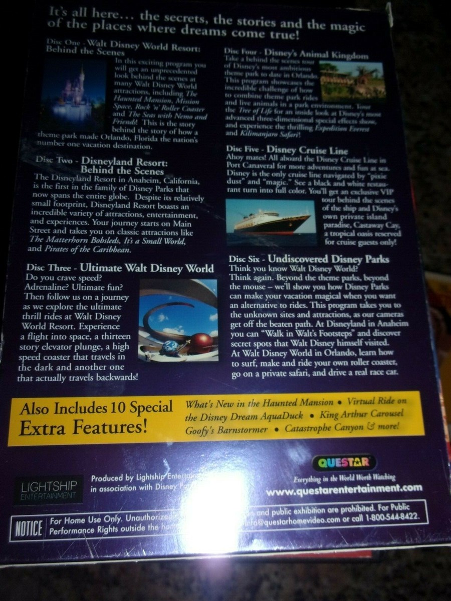 DISNEY PARKS: THE SECRETS, STORIES & BEHIND THE SCENES