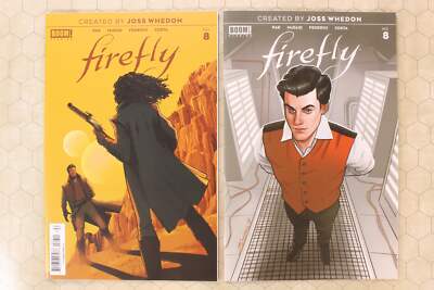 Firefly #8 (2019) 2 comics : Regular & Cover B Quinones Variant (Boom! Studios c
