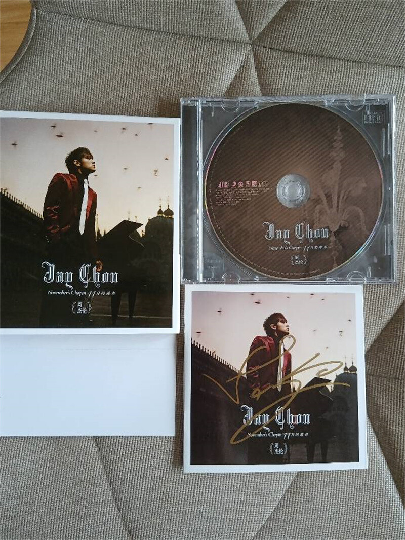 Original Jay Chou Chou Jie Lun 周杰伦November's Chopin CD with