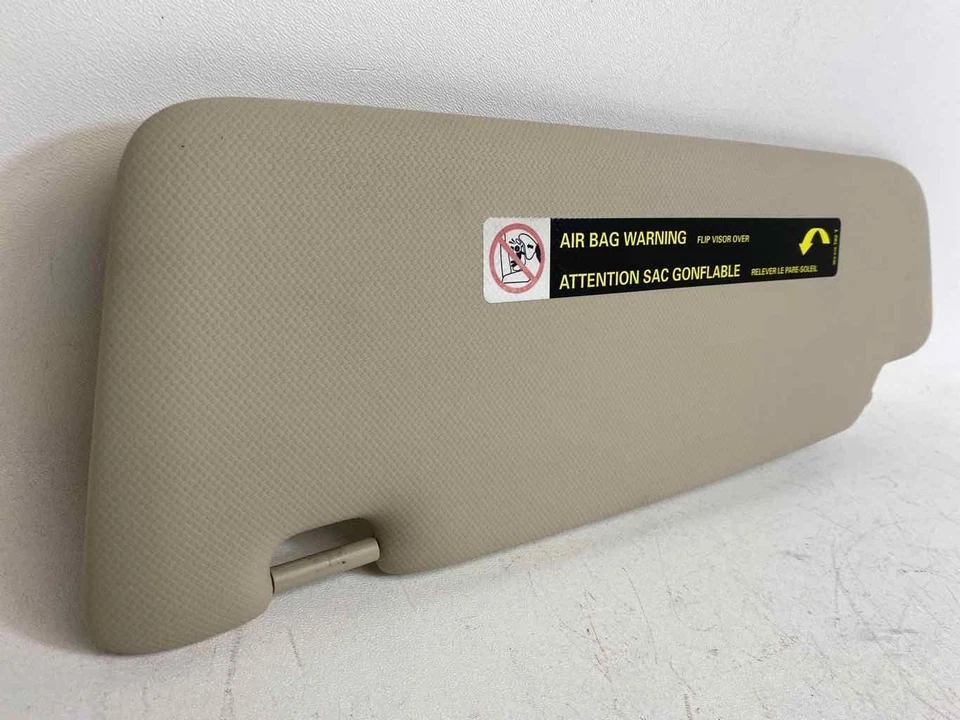 RH Passenger Sun Visor Roof IlluminationTan Fits 09 - 12 AUDI A4 QUATTRO Sedan - Image 2 of 4