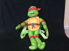 Nickelodeon TMNT Raphael Backpack Plush