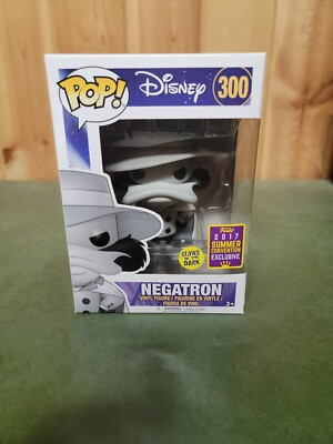 Funko Pop! Disney Darkwing Duck Negatron #300 2017 SDCC Summer