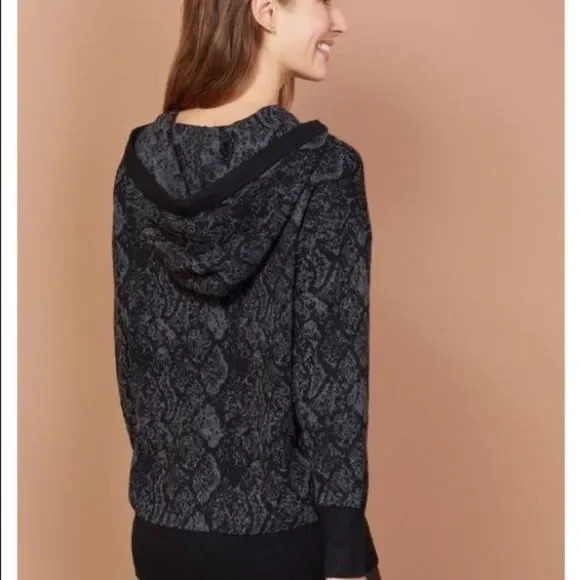 John + Jenn Womens Size Medium Dylan Python Hoode… - image 2