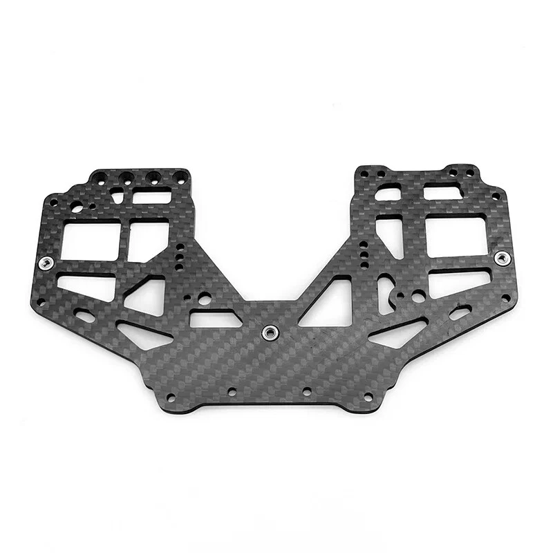 Carbon Fiber Center Gearbox Guard Plate for Losi LMT 4WD Solid Axle1/8 RC Car - Image 4 of 4