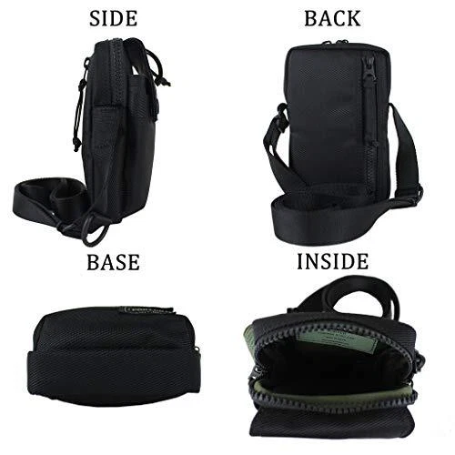 Bolso de hombro Yoshida & Co. PORTER UNIT 784-05466 negro NUEVO hecho en Japón - Imagen 8 de 9
