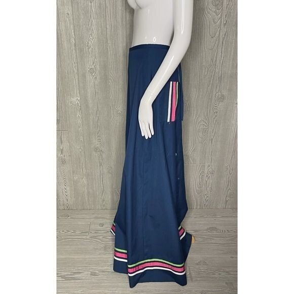 C.cs patchwork wrap pocketed long heavy fabric ma… - image 5