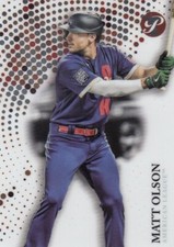 MATT OLSON TOPPS PRISTINE ALL-STAR BASE BRAVES ATHLETICS A'S #294 2022 22