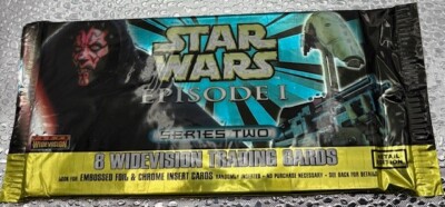 Star Wars Episode 1 Series 2 Topps Widevision Trading Cards 