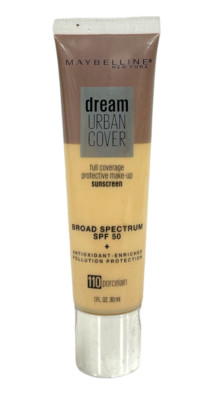 Maybelline Dream Urban Cover Sunscreen (1fl/30ml) New As Seen In Pictures!!!