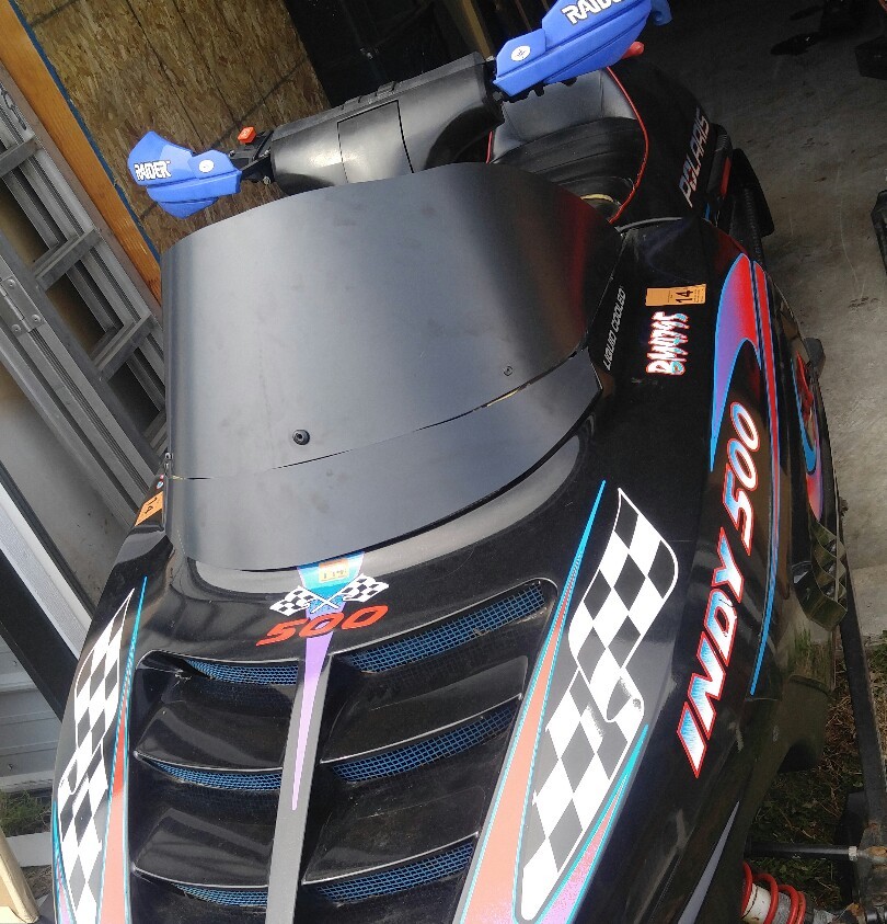 Polaris Evolved Indy RMK SKS 488 Windshield Fits | Low