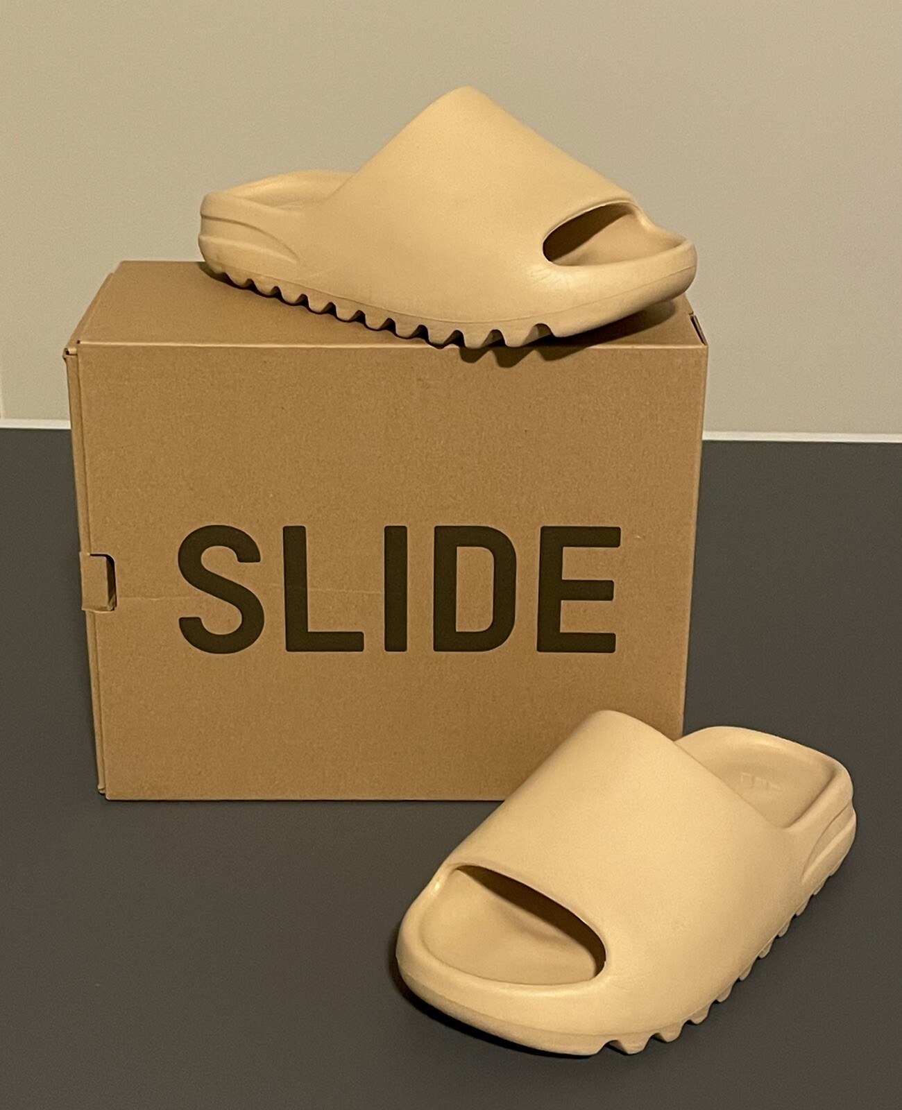 Yeezy Slide•Desert Sand•Size 5•Pre-owned | eBay