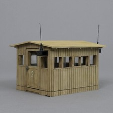 THOMAS GUNN DIORAMA ACCESSORY ACCPACK101B ARMY RADIO HUT NO. 2 PLAIN
