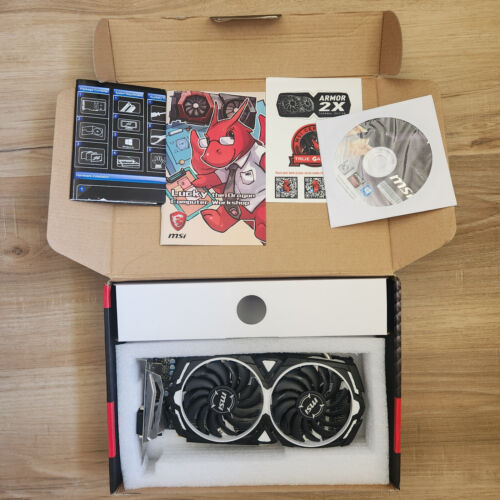 MSI AMD Radeon RX 570 8GB OC edition GDDR5 Graphics Card (RADEONRX570ARMOR8G)