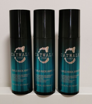  Tigi Catwalk Curlesque Curls Rock Amplifier Set 3x150ml 