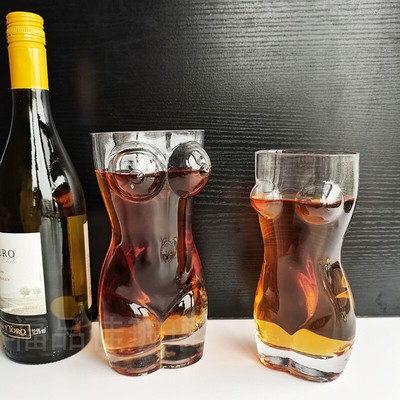 Unique Beer Cup Funny Wine Glass Whisky Vodka Shot Glasses Bar Cocktail Glass