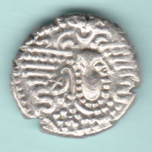 ANCIENT INDIA 3/4 CENTURY INDO SASSANIAN EMPIRE SILVER DRACHM RARE COIN
