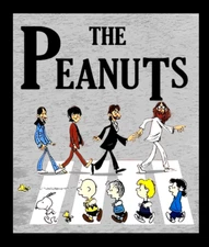 PEANUTS Gang Beatles Music Snoopy Charlie Brown Lucy Refrigerator Fridge MAGNET
