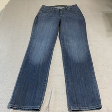 Lee Mid Rise Straight Leg Relaxed Fit Jeans Size 6