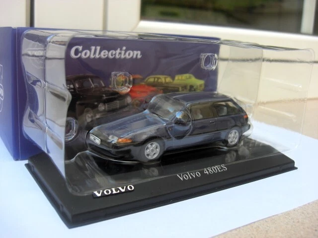 Volvo 480ES coupe blue Atlas IXO MIB 1:43 n 144 145 244 245 343 daf BEAUTIFUL - Imagen 2 de 4