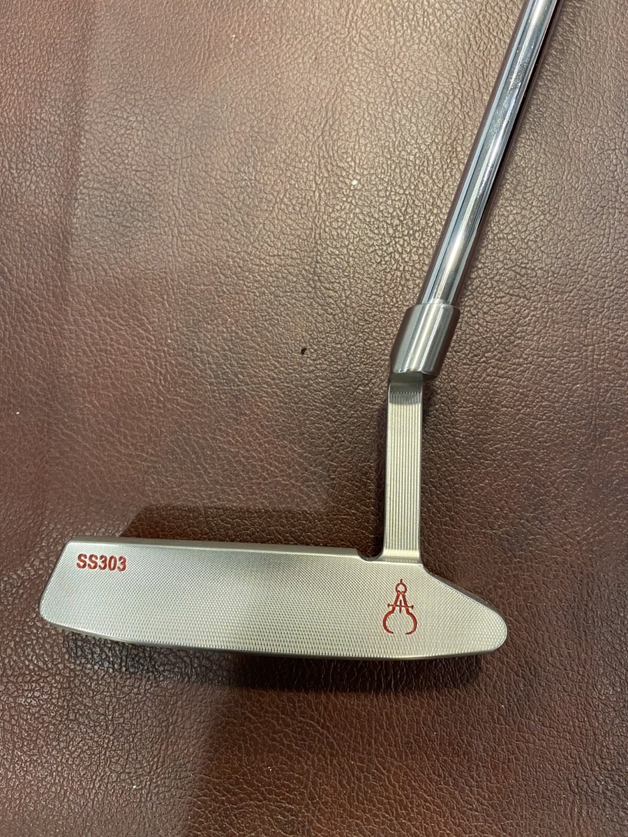 新品未使用 WHITLAM DEVON 1st RUN 1 of 300 Whitlam Devon 1st Run Putter, 508g, right-handed, soft iron