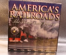 America's Railroads 7 VHS Tapes Complete Set Trains - NEW