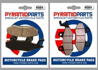 BremsbeläGe Vorne & Hinten FüR Kawasaki Klr 650 2008