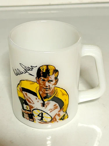 Vintage 1970 NHL Boston Bruins Bobby Orr Federal Glass Mug Excellent Condition