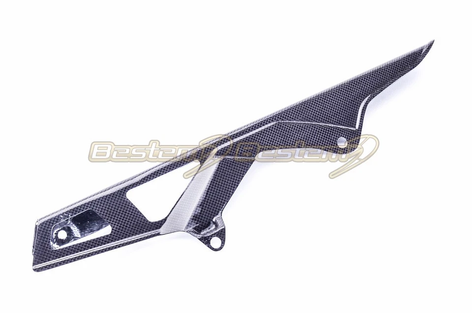 2006-2010 GSX-R GSXR 600 750 Carbon Fiber Chain Guard Fairing Cover Fender 2009 - Image 2 of 4