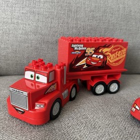 LEGO DUPLO Mack & Lightning McQueen ONLY from Set 10846 Flo's Cafe Pixar Cars 3