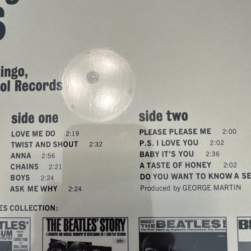 The Beatles The Early Beatles LP Vinyl Record 180g Audiophile 2024 *Shrink Tear - Picture 6 of 7