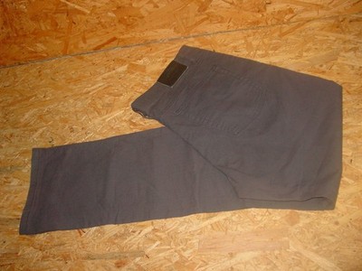 LARS NIELSEN 50(W34/L34) Herren Stretchjeans/Jeans dunkelgrau Vorsah RV