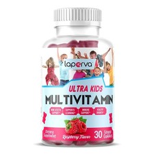 Laperva Ultra Kids Multivitamin, Himbeere, 30 vegane Gummis