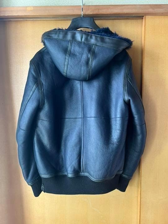 COACH Leather Reversible Shearling Jacket Men’s N… - image 2