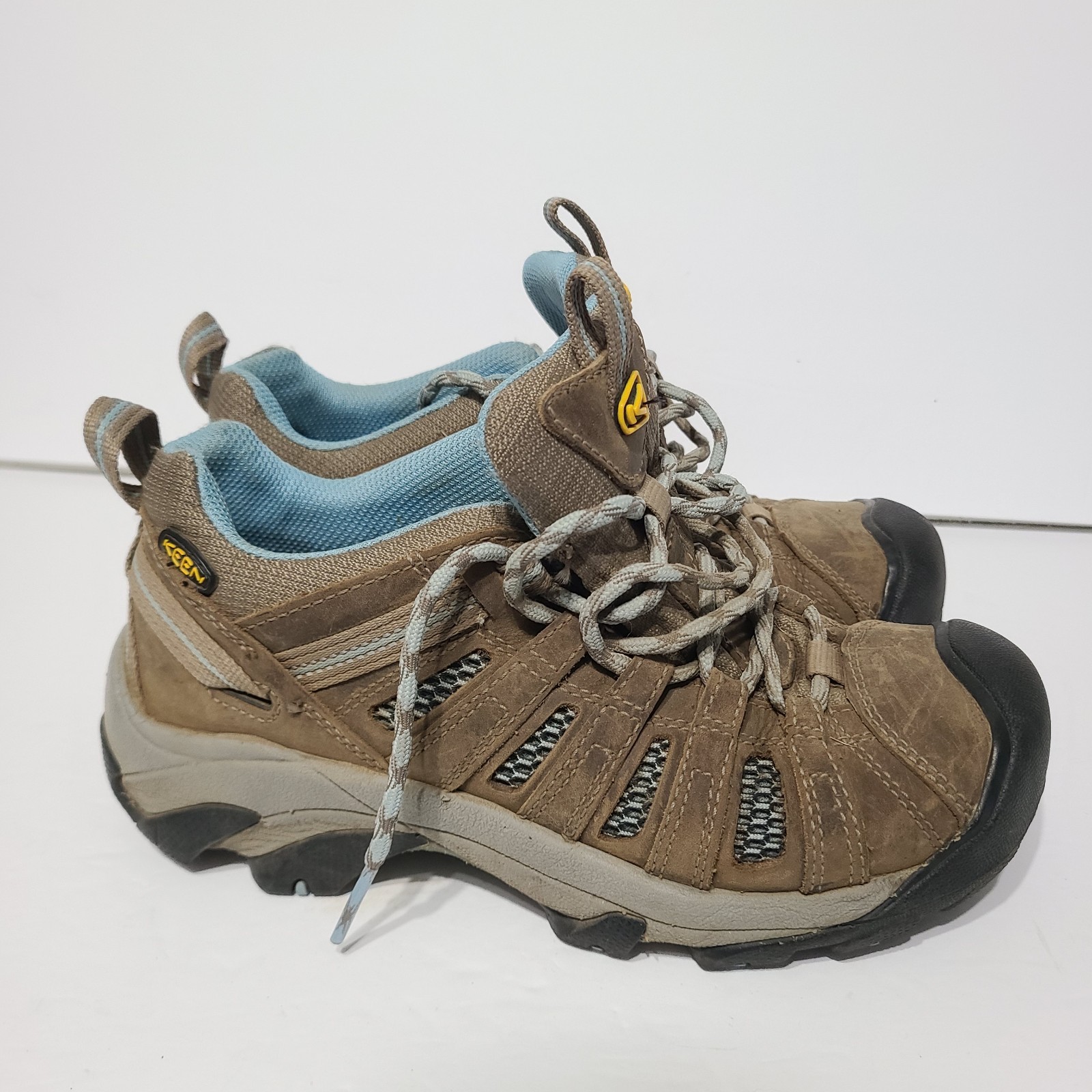 B36 Keen Voyageur scarpe da trekking ventilate donna taglia 7 5 EUR 38 Brindle blu Alaskan