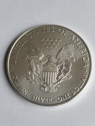 2018 American Silver Eagle, 1 oz .999 fine silver