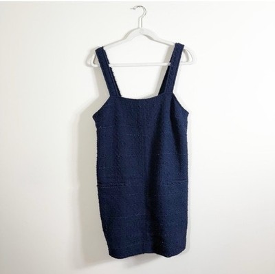 NWT Abercrombie Tweed Mini Dress Navy Blue Large | eBay NWT Abercrombie Tweed Mini Dress Navy Blue Large | eBay