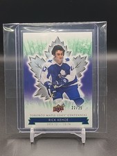 2017-18 UD Toronto Maple Leafs Centennia Rick Kehoe /25 Toronto Maple Leafs 