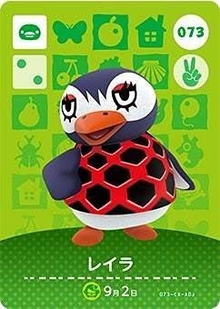 amiibo Animal Crossing amiibo Card 1st Edition 073 Layla