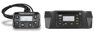 SSV Works MRB3S Media Player With Dash Panel Kit For Can-Am Maverick X3 17-22