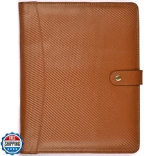 LEATHER VILLAGE Portfolio Professional Organizer – Carbon Fiber G