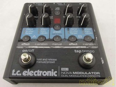 TC Electronic NM-1 Nova Modulator Dual Engine Effects Pedal Tested TMB01 3.0 