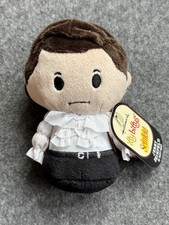 NEW W/ TAG HALLMARK ITTY BITTYS SEINFELD TV JERRY SEINFELD IN PUFFY SHIRT PLUSH
