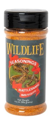 Wildlife Seasonings Rattlesnake Mesquite Rub   Smoky 1 Ounce (Pack of 1)
