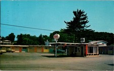 Pre-1980 MOTEL SCENE New Stanton - Near West Mifflin & Pittsburgh PA 2/23 BJ7985