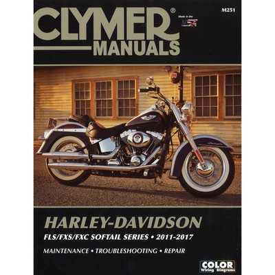 Harley-Davidson FLS FXS FXC Softail Series (2011-2017) Werkstatthandbuch Clymer