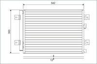 Kondensator Klimaanlage Valeo 814077 FüR Logan Dacia Express Sandero Duster Mcv