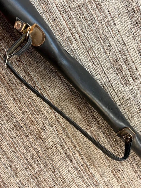 "Estuche retro de colección para pistola rifle escopeta cazador codorniz pájaro faisán 48""" Foto 3 de 4