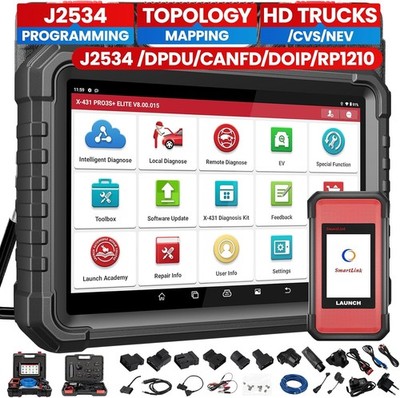 LAUNCH X431 PRO3S+ Elite All-in-One Bidirectional Scan Tool with SmartLink 2.0
