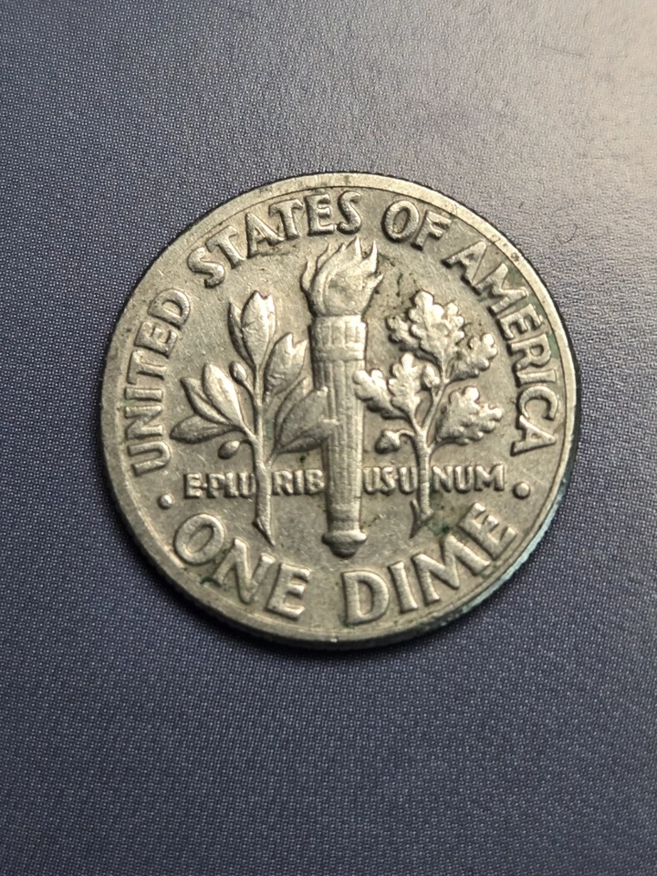 "Монета ""дайм Рузвельта"" 1985 D" - Изображение 2 из 2