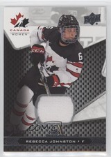 2018 Upper Deck Team Canada Juniors Jerseys Rebecca Johnston #66 8ou